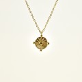 CORDON DE TELEPHONE GROSSE MAILLE MARRON PETIT PRIX