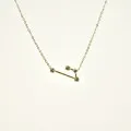 COLLIER CONSTELLATION BELIER ACIER INOXYDABLE GOLD PETIT PRIX