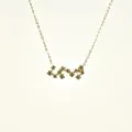 COLLIER CONSTELLATION SCOPRION ACIER INOXYDABLE GOLD PETIT PRIX