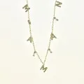 COLLIER MAMAN STRASS ACIER INOXYDABLE GOLD PETIT PRIX