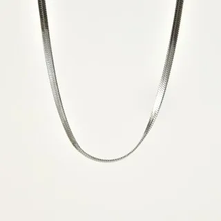 COLLIER MAILLE SERPENT ACIER INOXYDABLE SILVER PETIT PRIX