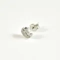 PUCE ETOILE ET LUNE ACIER INOXYDABLE SILVER PETIT PRIX