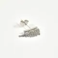 PUCE CHAINETTES ACIER INOXYDABLE SILVER PETIT PRIX