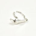 FAUX PIERCING ETOILE ACIER INOXYDABLE SILVER PETIT PRIX