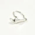 PUCE BARRE ET CHAINETTE ACIER INOXYDABLE SILVER PETIT PRIX