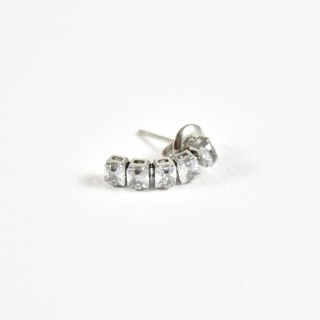 FAUX PIERCING ETOILE ACIER INOXYDABLE SILVER PETIT PRIX
