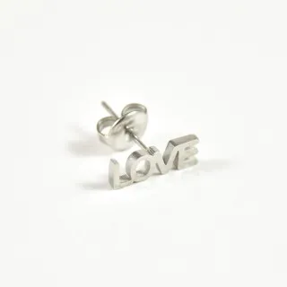 PUCE LOVE ACIER INOXYDABLE SILVER PETIT PRIX