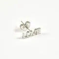 PUCE LOVE ACIER INOXYDABLE SILVER PETIT PRIX