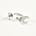FAUX PIERCING ETOILE ACIER INOXYDABLE SILVER PETIT PRIX