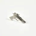 PUCE PISTOLET ACIER INOXYDABLE SILVER PETIT PRIX
