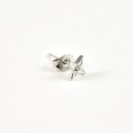 PUCE ETOILE ACIER INOXYDABLE SILVER PETIT PRIX