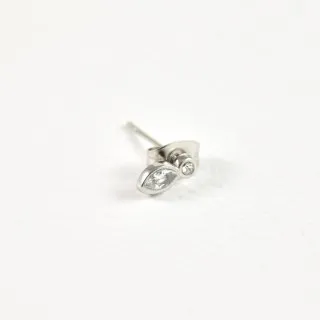 FAUX PIERCING ETOILE ACIER INOXYDABLE SILVER PETIT PRIX