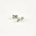 PUCE FLECHE STRASS ACIER INOXYDABLE SILVER PETIT PRIX