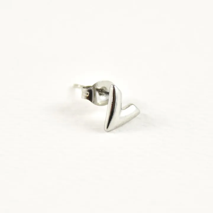 PUCE V ACIER INOXYDABLE SILVER PETIT PRIX