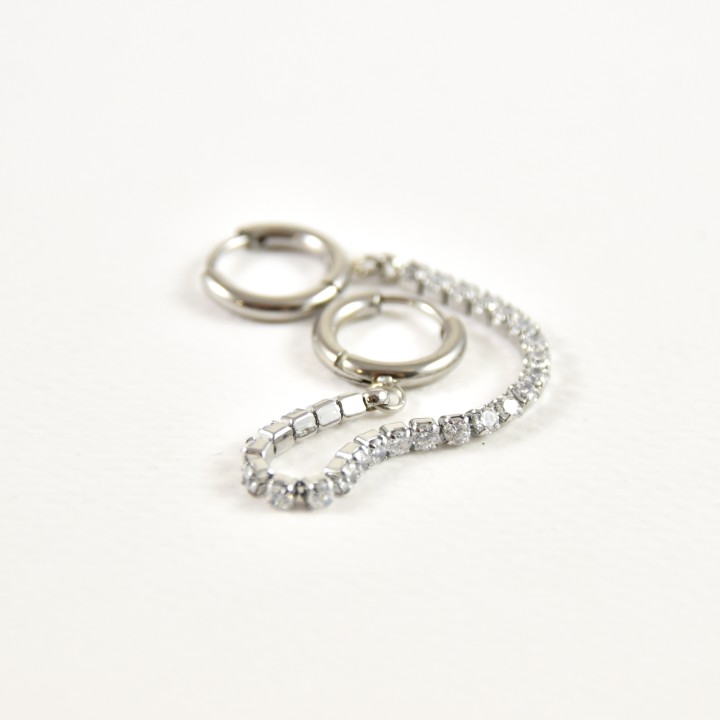 FAUX PIERCING ETOILE ACIER INOXYDABLE SILVER PETIT PRIX