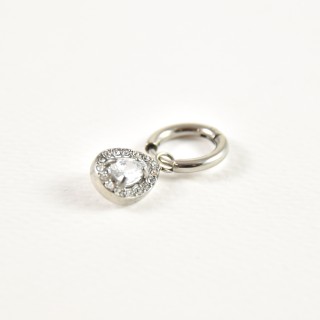 FAUX PIERCING ETOILE ACIER INOXYDABLE SILVER PETIT PRIX