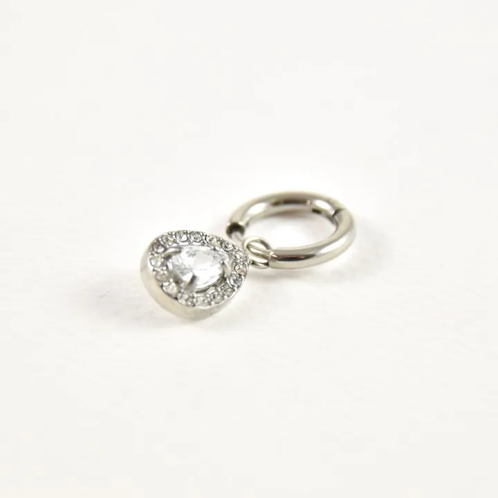 FAUX PIERCING ETOILE ACIER INOXYDABLE SILVER PETIT PRIX