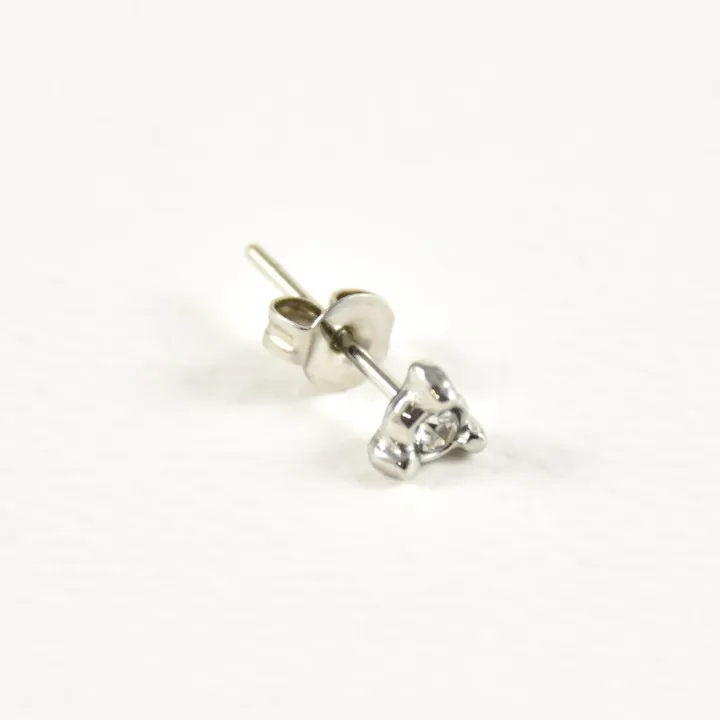 FAUX PIERCING ETOILE ACIER INOXYDABLE SILVER PETIT PRIX