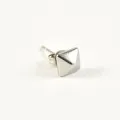 PUCE DEMI CUBE ACIER INOXYDABLE SILVER PETIT PRIX