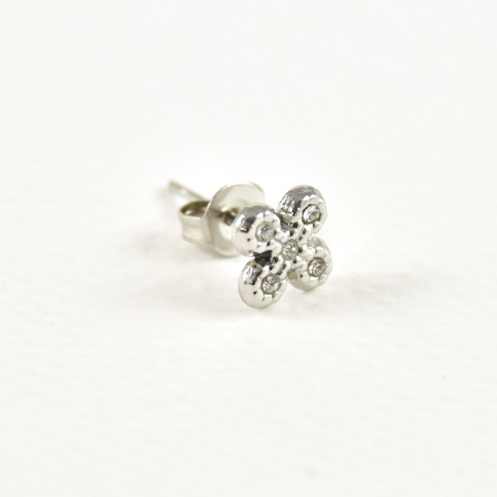 FAUX PIERCING ETOILE ACIER INOXYDABLE SILVER PETIT PRIX