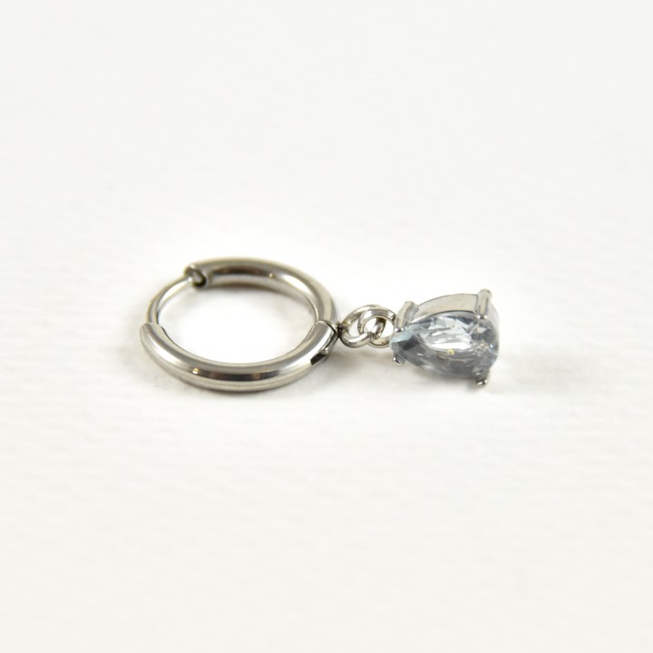 FAUX PIERCING ETOILE ACIER INOXYDABLE SILVER PETIT PRIX