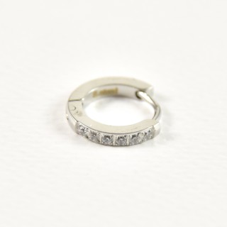 CREOLE  6 STRASS ACIER INOXYDABLE SILVER PETIT PRIX