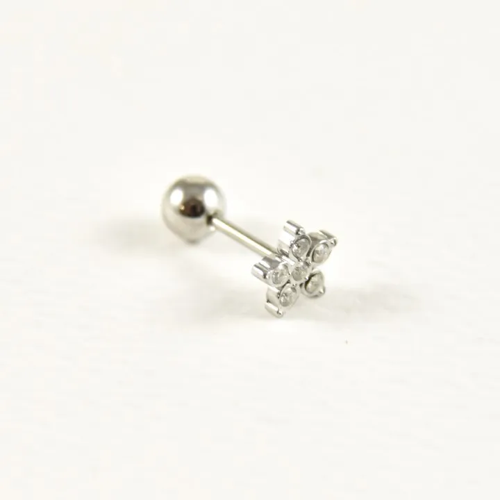 FAUX PIERCING ETOILE ACIER INOXYDABLE SILVER PETIT PRIX