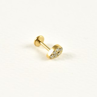 FAUX PIERCING ETOILE ACIER INOXYDABLE SILVER PETIT PRIX