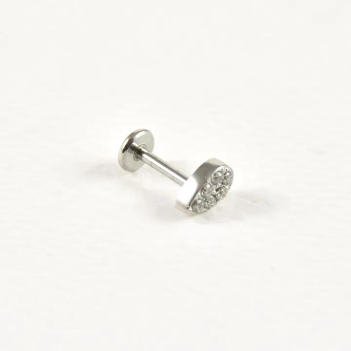 FAUX PIERCING ETOILE ACIER INOXYDABLE SILVER PETIT PRIX