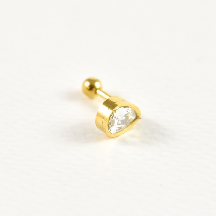 FAUX PIERCING ETOILE ACIER INOXYDABLE SILVER PETIT PRIX