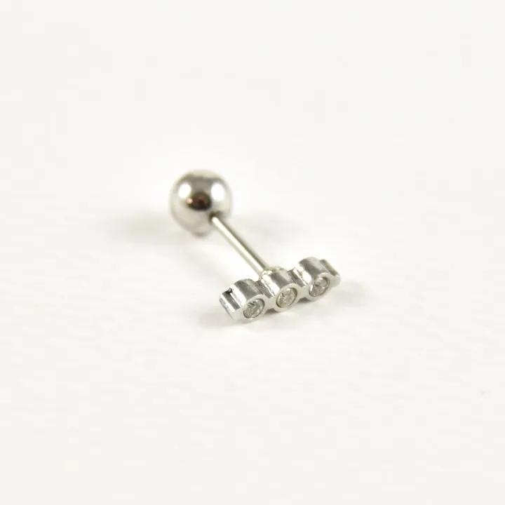 FAUX PIERCING ETOILE ACIER INOXYDABLE SILVER PETIT PRIX