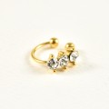 FAUX PIERCING ETOILE ACIER INOXYDABLE SILVER PETIT PRIX