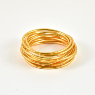 JONC BOUDDHISTE TIBETAINS KUMLAI ROSE GOLD PAS CHER