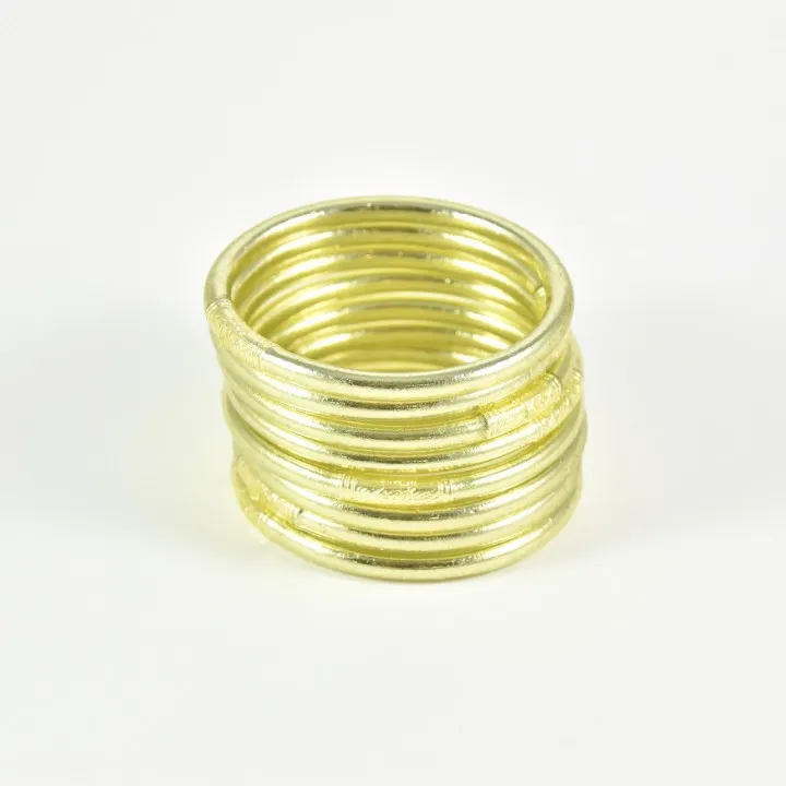 JONC BOUDDHISTE TIBETAINS KUMLAI ROSE GOLD PAS CHER
