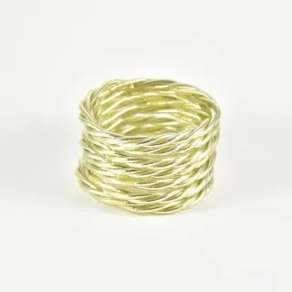 JONC BOUDDHISTE TIBETAIN KUMLAI TORSADE LIGHT GREEN PAS CHER
