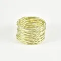 JONC BOUDDHISTE TIBETAINS KUMLAI LIGHT GOLD PAS CHER