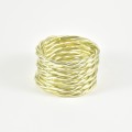 JONC BOUDDHISTE TIBETAINS KUMLAI TORSADE LIGHT GREEN PAS CHER