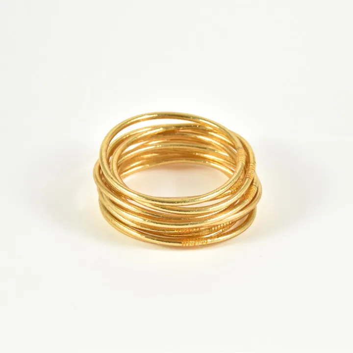 JONC BOUDDHISTE TIBETAINS KUMLAI ROSE GOLD PAS CHER