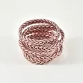 JONC BOUDDHISTE TIBETAIN KUMLAI TRESSE ROSE GOLD PAS CHER