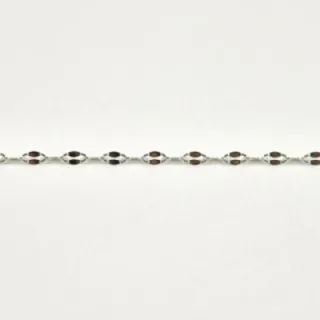 BRACELET PERLES GRIS METALLISE MEDAILLON ACIER INOX GOLD PETIT PRIX