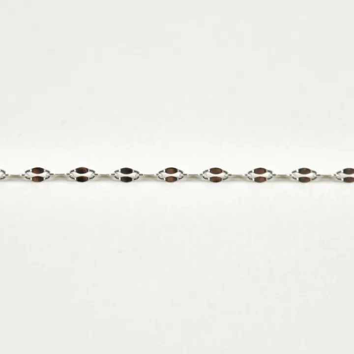 BRACELET MAILLE FILIGRANE ACIER INOXYDABLE SILVER PETIT PRIX