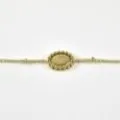 BRACELET CHERIE ACIER INOXYDABLE GOLD PETIT PRIX
