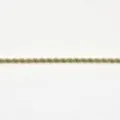 BRACELET MENOTTES ACIER INOXYDABLE GOLD PETIT PRIX