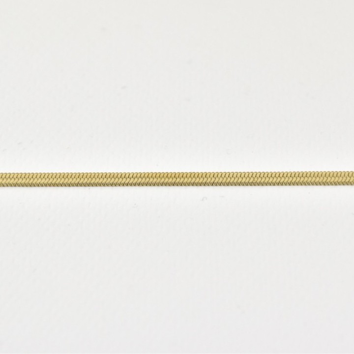 BRACELET PEAU DE SERPENT ACIER INOXYDABLE GOLD PETIT PRIX