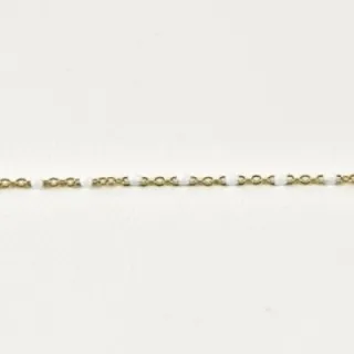 BRACELET PERLES BLANCHES ACIER INOXYDABLE GOLD PETIT PRIX