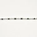 BRACELET PERLES NOIRES ACIER INOXYDABLE GOLD PETIT PRIX