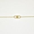 BRACELET PERLES NOIRES ACIER INOXYDABLE GOLD PETIT PRIX