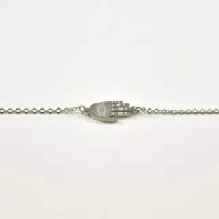 BRACELET MAIN SOLEIL OEIL ACIER INOXYDABLE SILVER PETIT PRIX