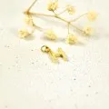 LETTRE H SIMPLE ACIER INOXYDABLE GOLD PETIT PRIX