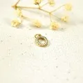 CORDON DE TELEPHONE GROSSE MAILLE MARRON PETIT PRIX